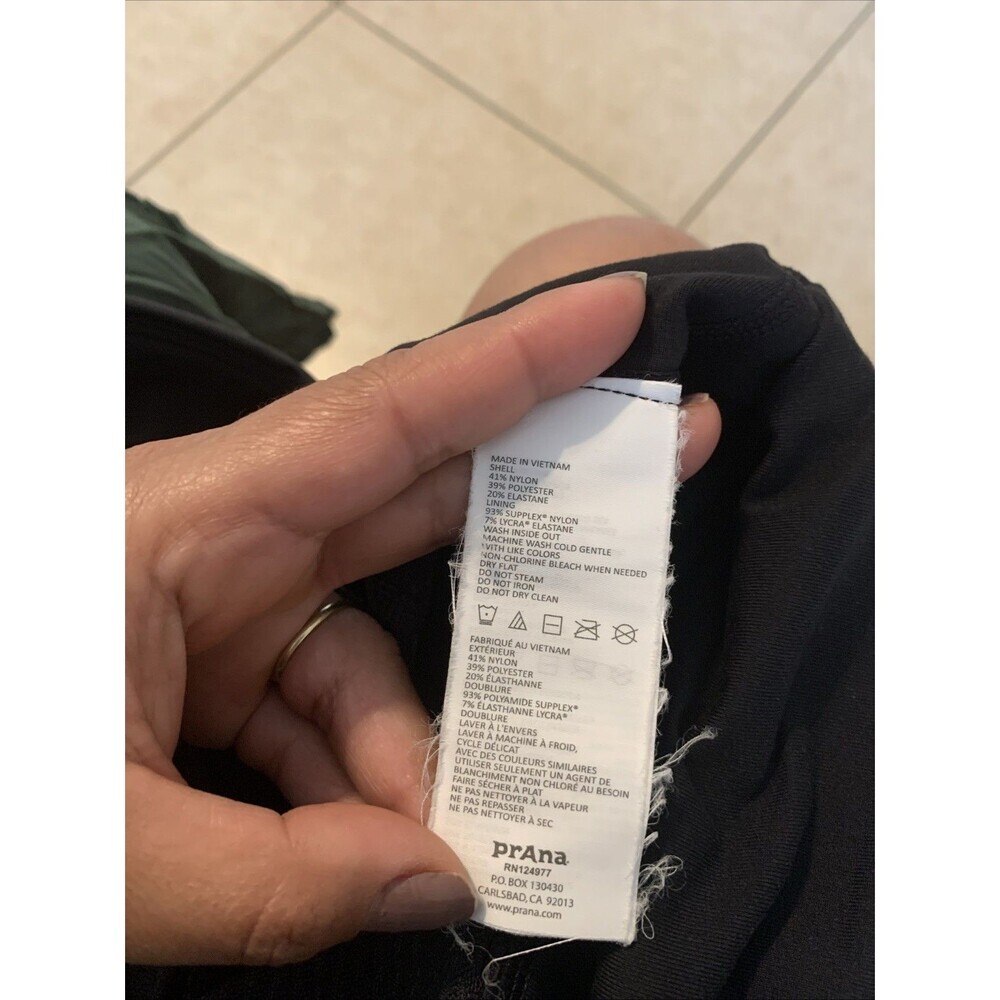 Prana dark grey leggings for women, size L - Picture 5 of 5